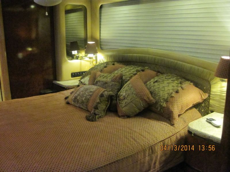 35 Bed with Bedspread and Pillows
